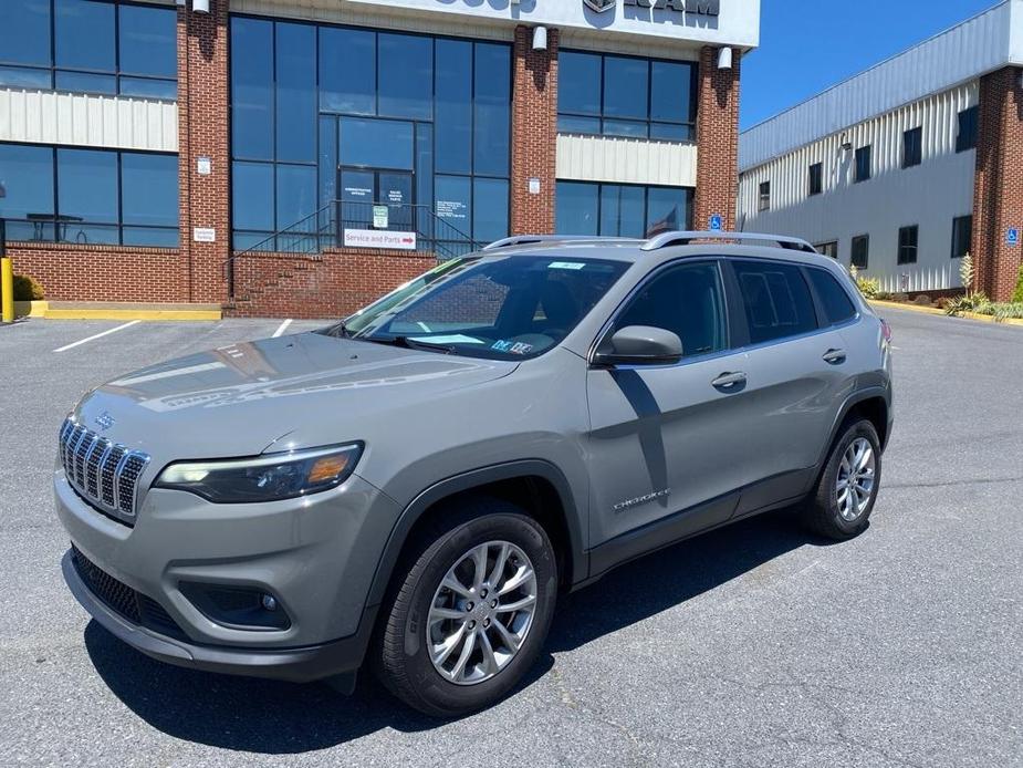 used 2021 Jeep Cherokee car, priced at $23,492