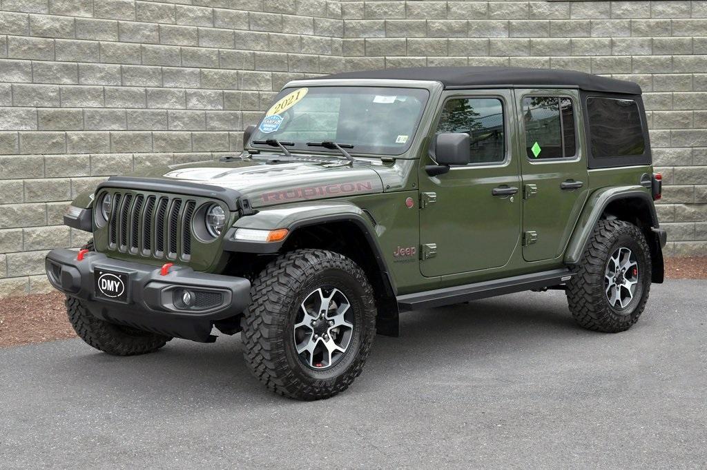 used 2021 Jeep Wrangler Unlimited car, priced at $43,414