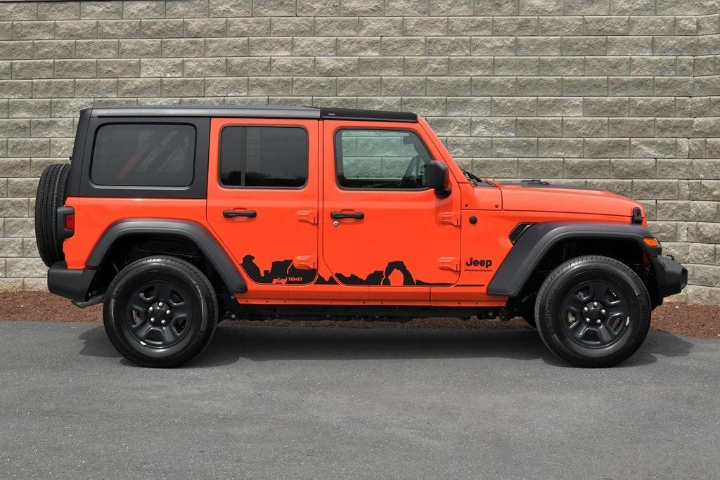 used 2023 Jeep Wrangler car, priced at $34,398