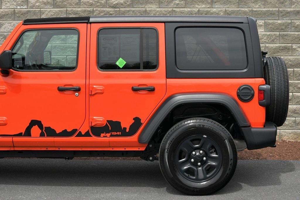 used 2023 Jeep Wrangler car, priced at $34,398