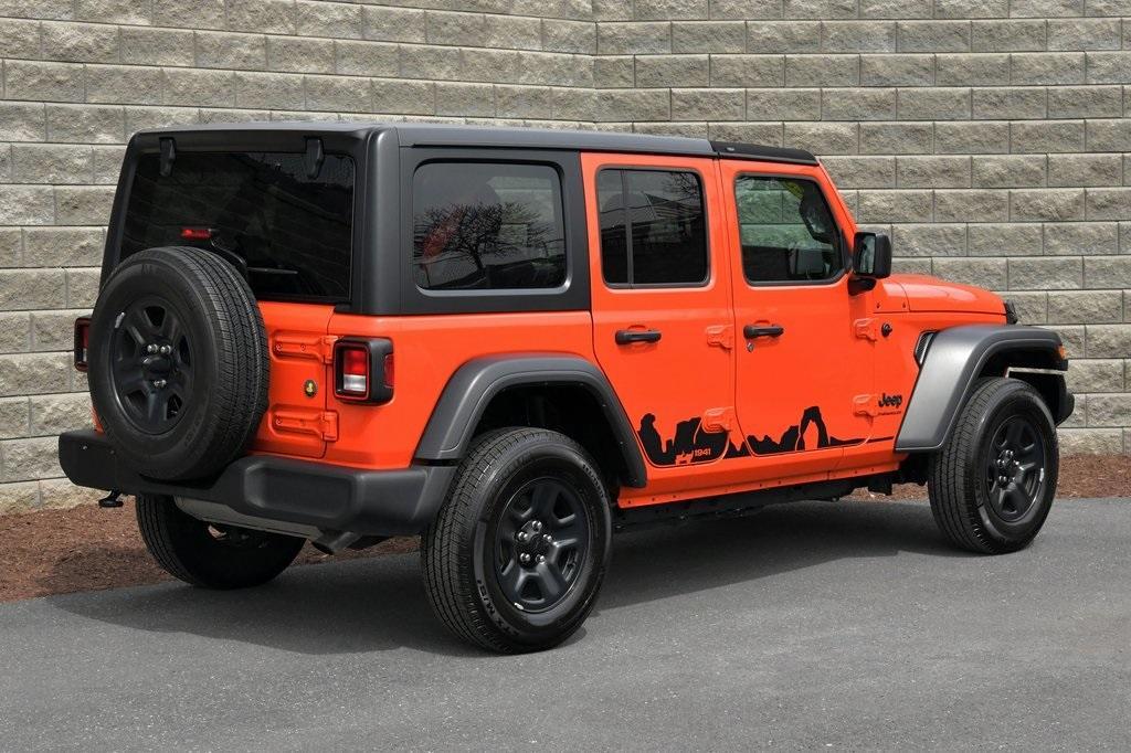 used 2023 Jeep Wrangler car, priced at $34,398