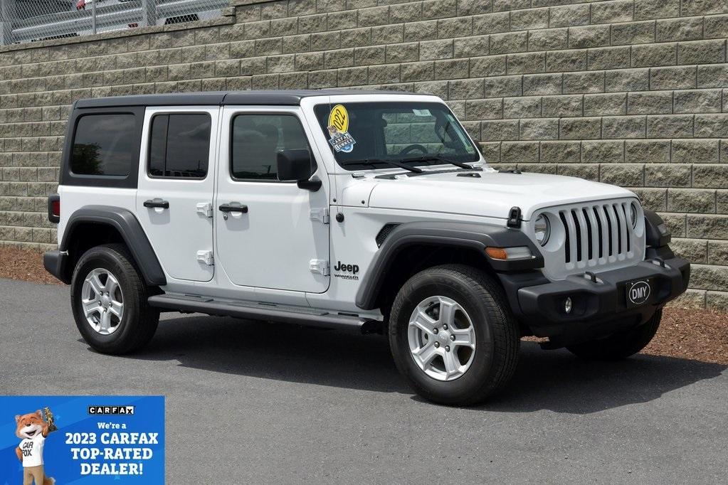 used 2022 Jeep Wrangler Unlimited car, priced at $30,701