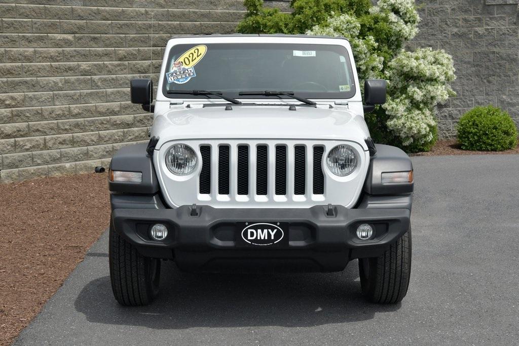 used 2022 Jeep Wrangler Unlimited car, priced at $33,958
