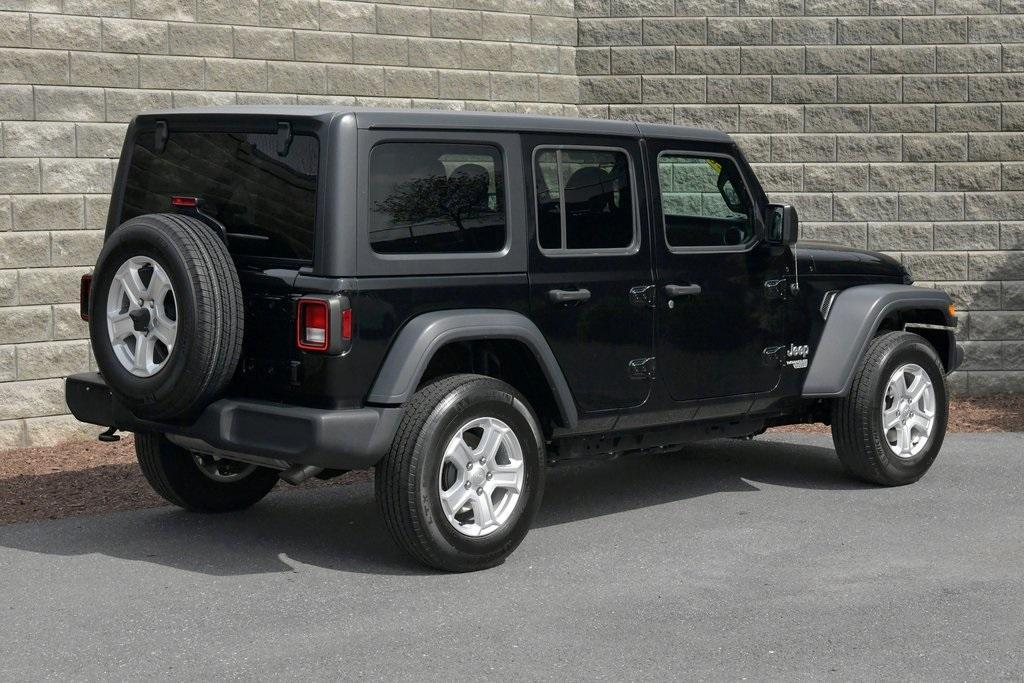 used 2020 Jeep Wrangler Unlimited car, priced at $30,697