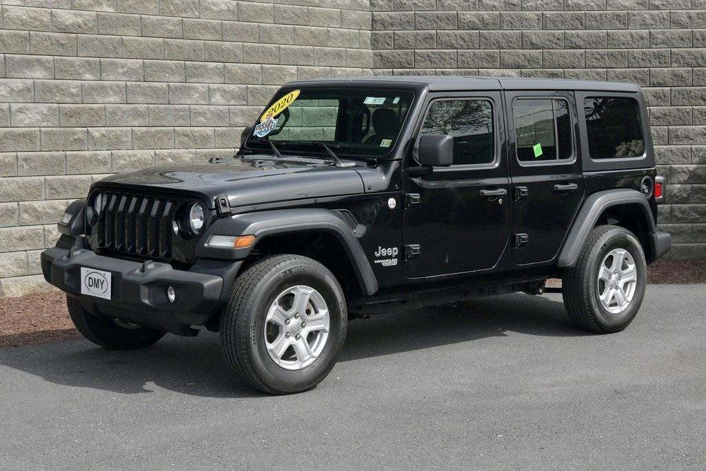 used 2020 Jeep Wrangler Unlimited car, priced at $30,697