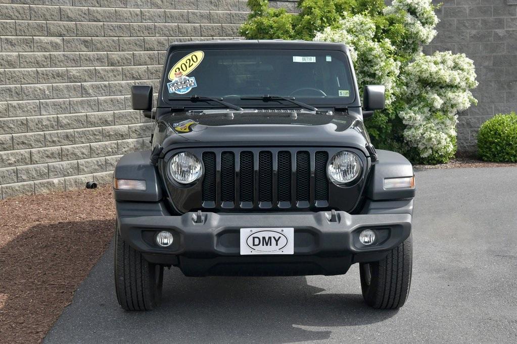 used 2020 Jeep Wrangler Unlimited car, priced at $29,998