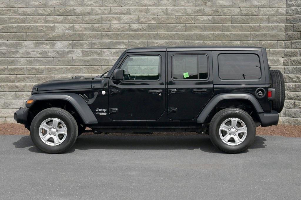 used 2020 Jeep Wrangler Unlimited car, priced at $30,697