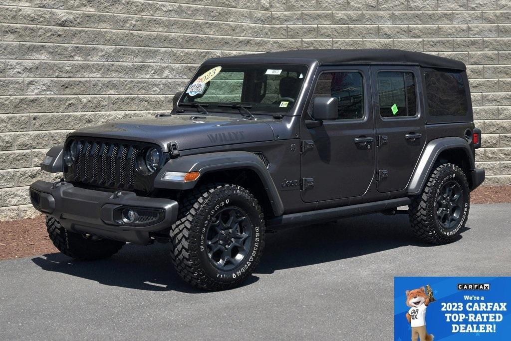 used 2023 Jeep Wrangler car, priced at $41,478