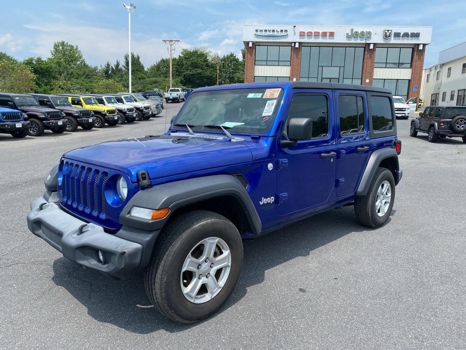 used 2020 Jeep Wrangler Unlimited car, priced at $32,439