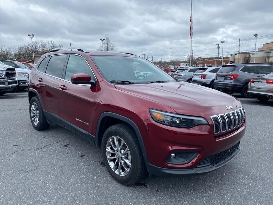 used 2021 Jeep Cherokee car, priced at $25,748