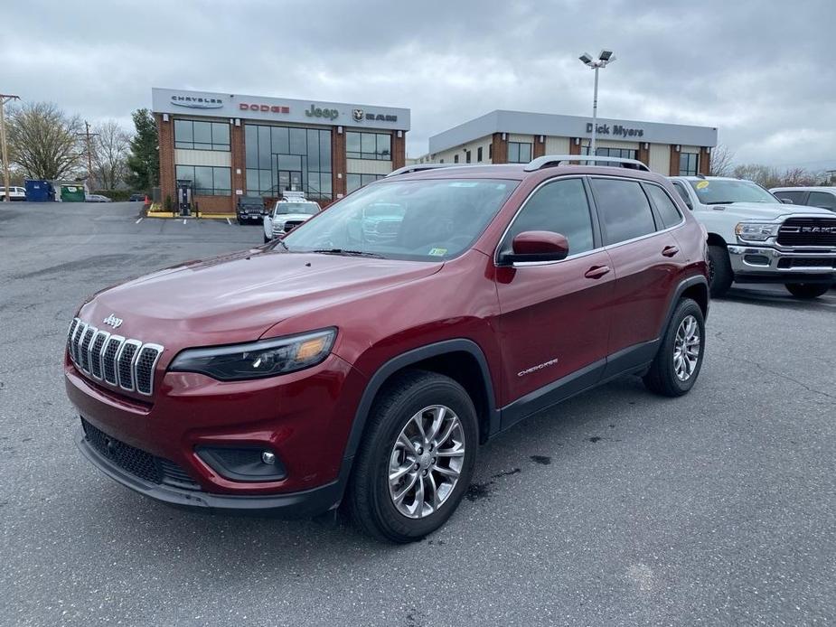 used 2021 Jeep Cherokee car, priced at $26,145