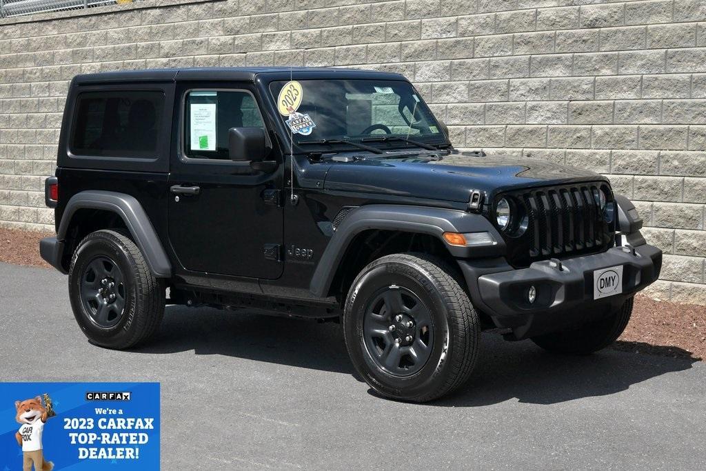 used 2023 Jeep Wrangler car, priced at $30,865