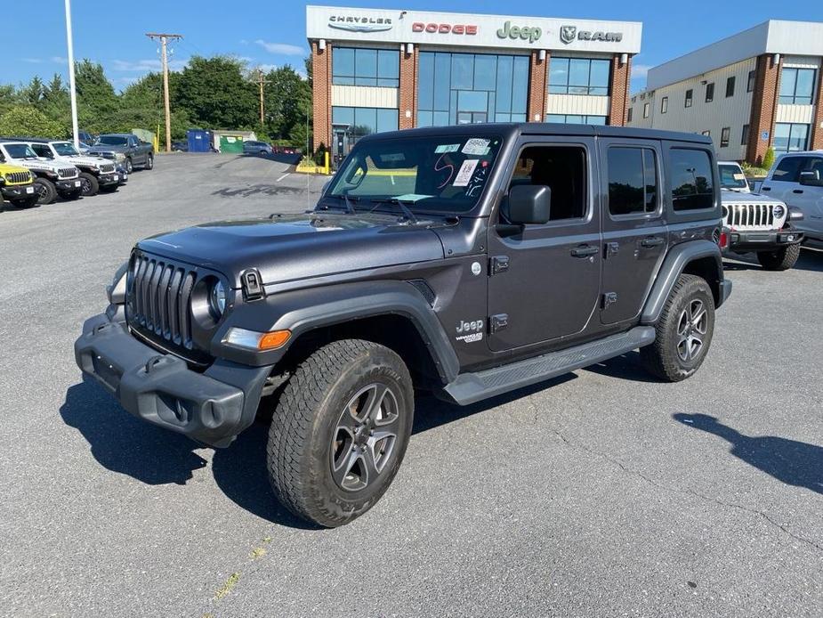 used 2021 Jeep Wrangler Unlimited car, priced at $36,440