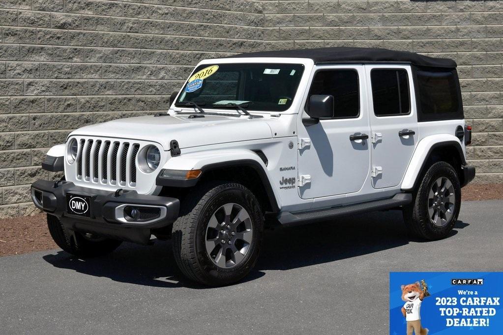 used 2018 Jeep Wrangler Unlimited car, priced at $28,146