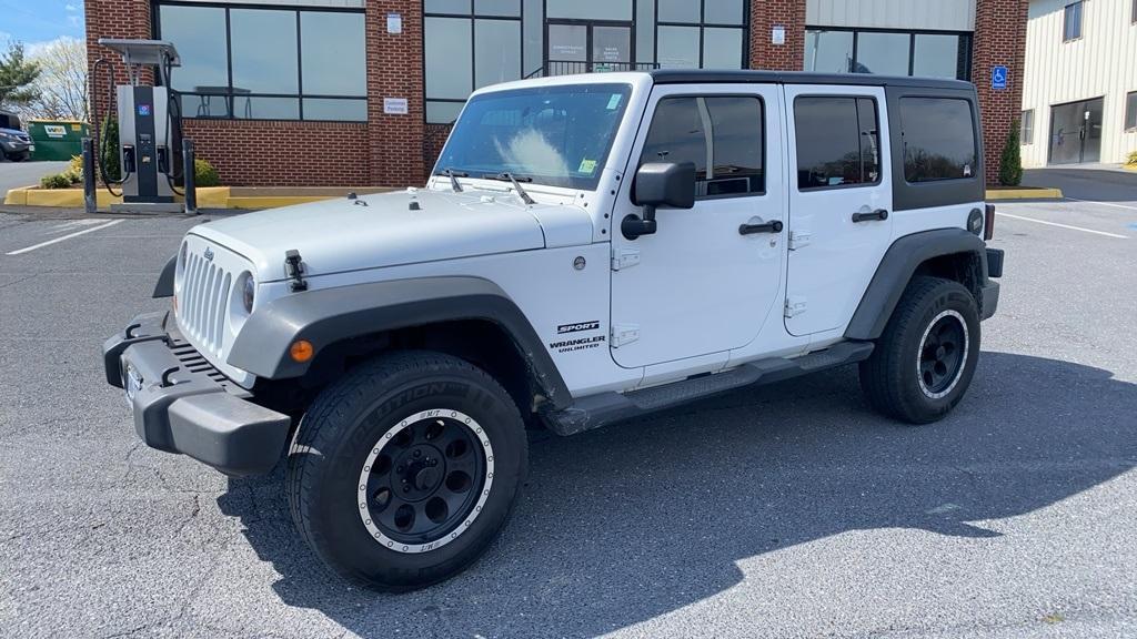 used 2012 Jeep Wrangler Unlimited car, priced at $17,147