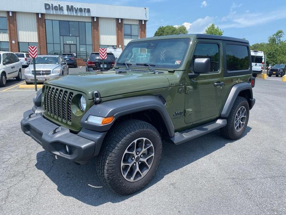 used 2024 Jeep Wrangler car, priced at $38,219