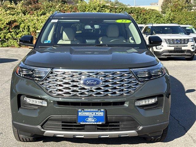 used 2022 Ford Explorer car, priced at $36,900