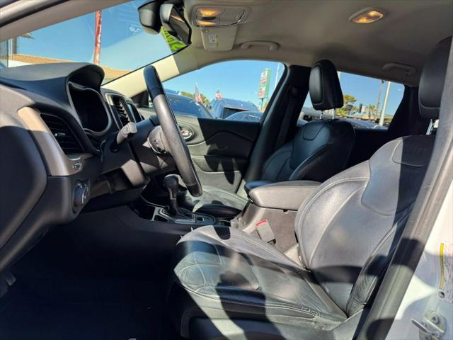 used 2017 Jeep Cherokee car, priced at $13,439
