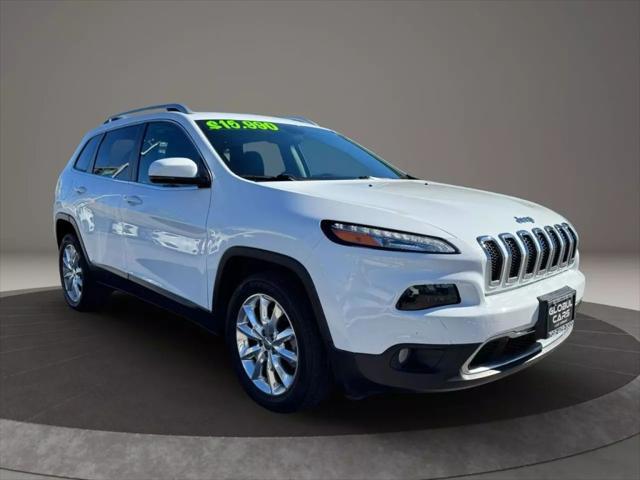 used 2017 Jeep Cherokee car, priced at $11,999