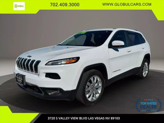 used 2017 Jeep Cherokee car, priced at $11,999