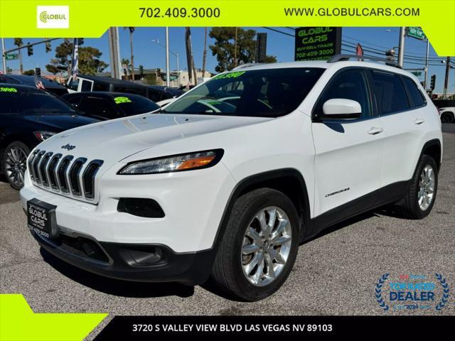 used 2017 Jeep Cherokee car, priced at $13,439