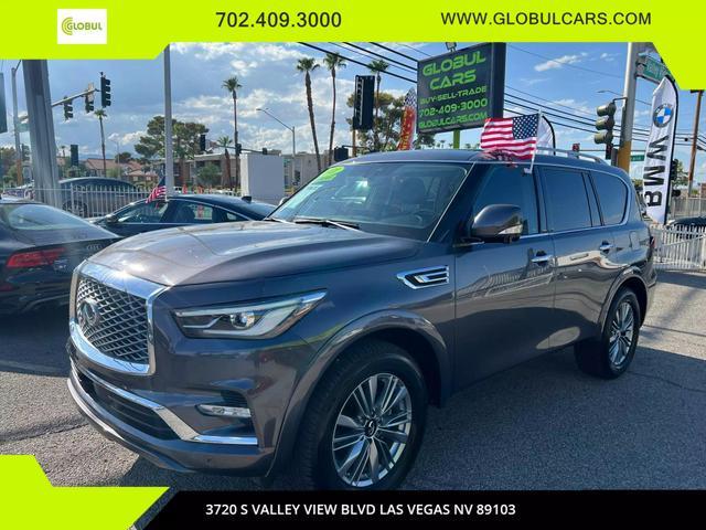 used 2022 INFINITI QX80 car, priced at $42,999