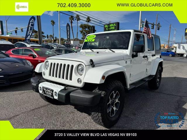 used 2018 Jeep Wrangler JK Unlimited car, priced at $20,499