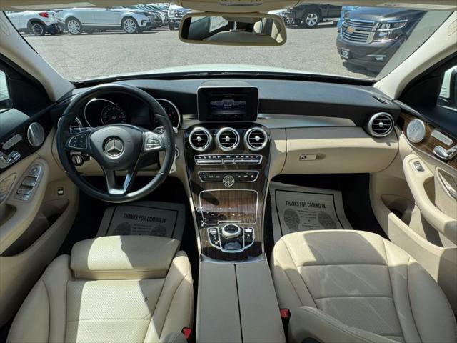 used 2017 Mercedes-Benz C-Class car, priced at $19,999