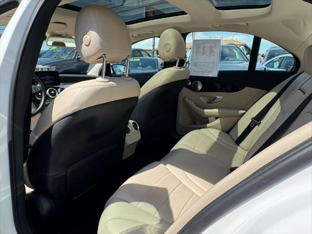 used 2017 Mercedes-Benz C-Class car, priced at $19,999