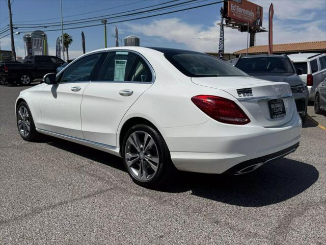 used 2017 Mercedes-Benz C-Class car, priced at $19,999