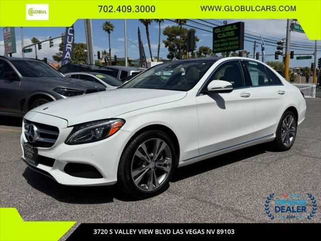 used 2017 Mercedes-Benz C-Class car, priced at $19,999