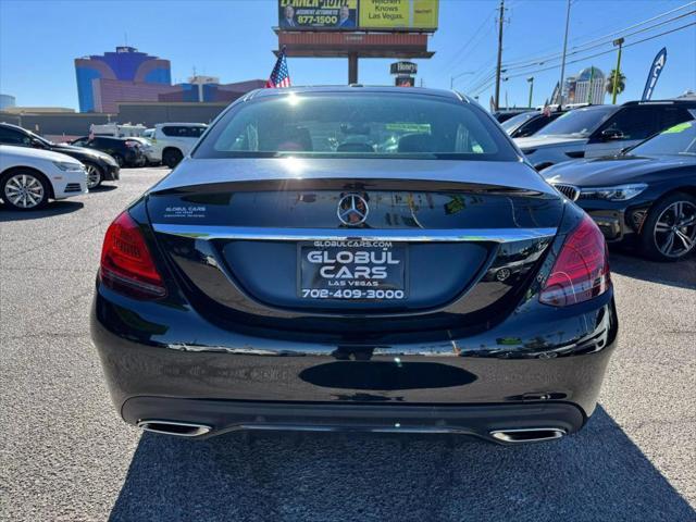 used 2021 Mercedes-Benz C-Class car, priced at $32,999