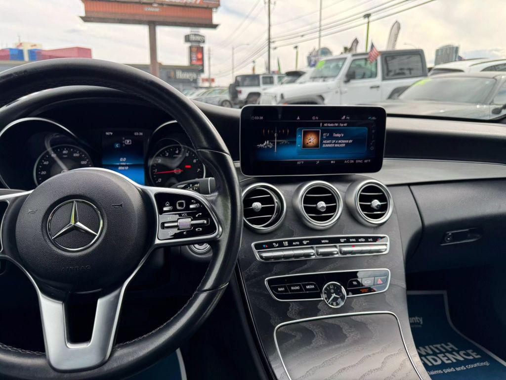 used 2019 Mercedes-Benz C-Class car, priced at $17,999
