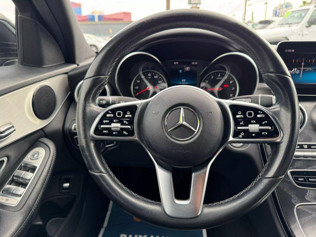 used 2019 Mercedes-Benz C-Class car, priced at $17,999