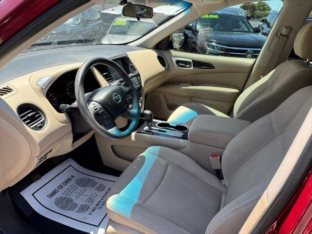used 2017 Nissan Pathfinder car, priced at $13,999
