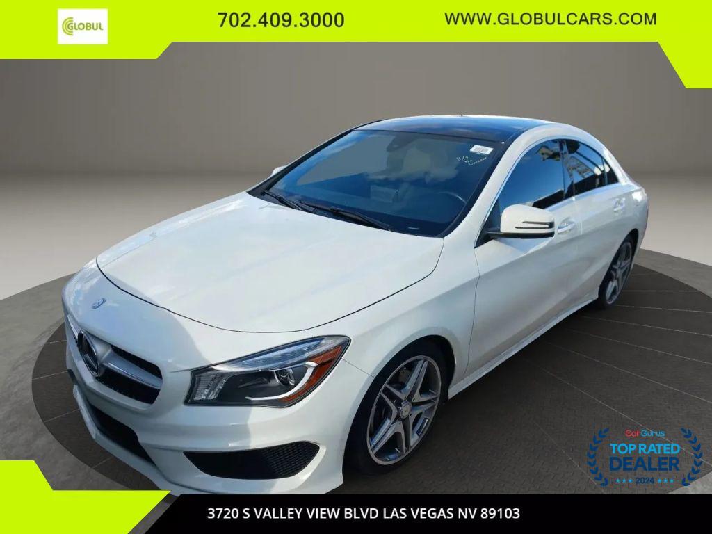 used 2015 Mercedes-Benz CLA-Class car, priced at $15,999