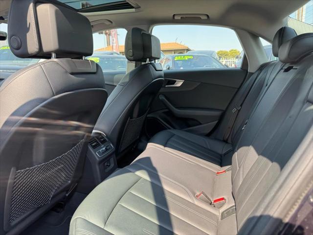 used 2018 Audi A4 car, priced at $15,999