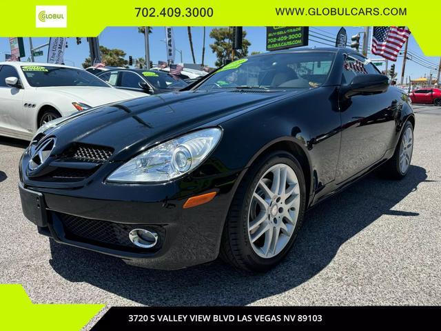 used 2009 Mercedes-Benz SLK-Class car, priced at $13,999