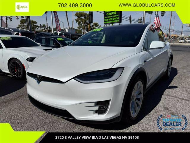 used 2017 Tesla Model X car, priced at $42,500