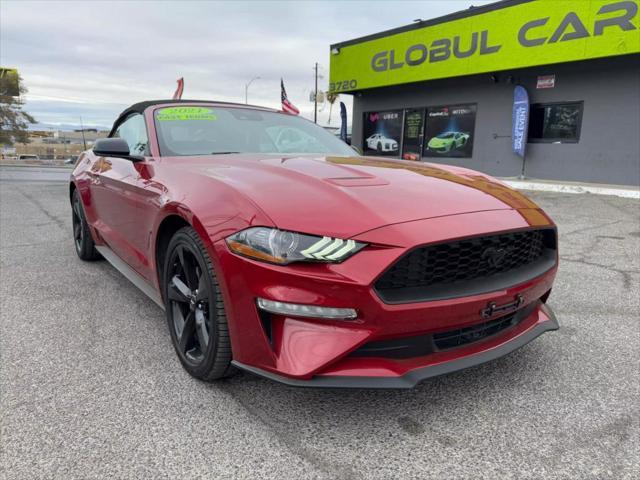 used 2021 Ford Mustang car, priced at $21,499