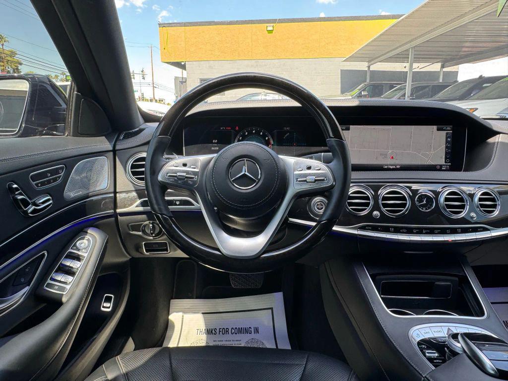 used 2019 Mercedes-Benz S-Class car, priced at $38,999