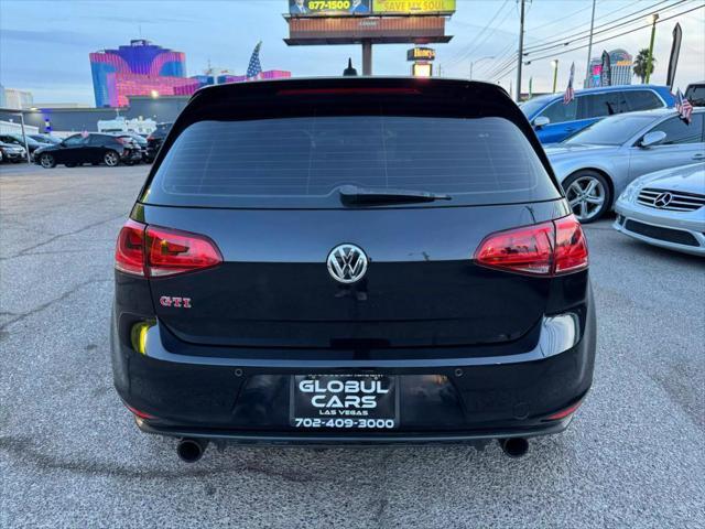 used 2015 Volkswagen Golf GTI car, priced at $13,500