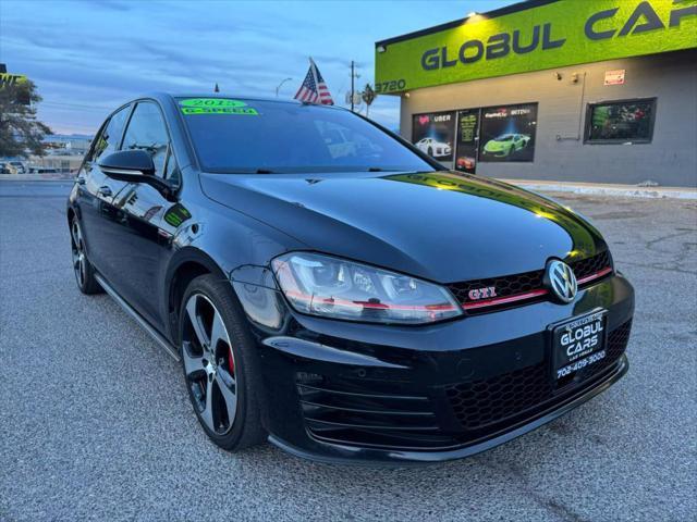 used 2015 Volkswagen Golf GTI car, priced at $13,500