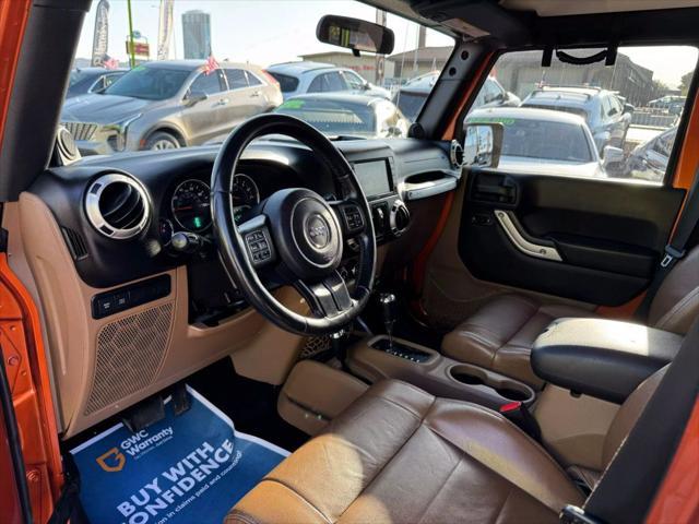 used 2011 Jeep Wrangler Unlimited car, priced at $16,849