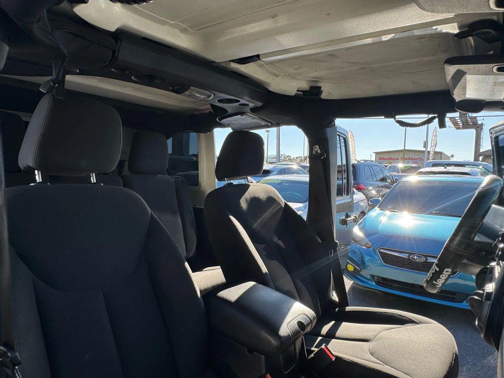 used 2016 Jeep Wrangler Unlimited car, priced at $14,999