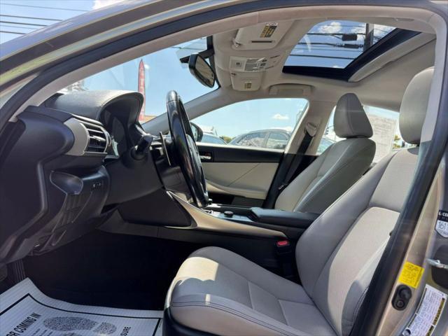 used 2016 Lexus IS 200t car, priced at $18,163