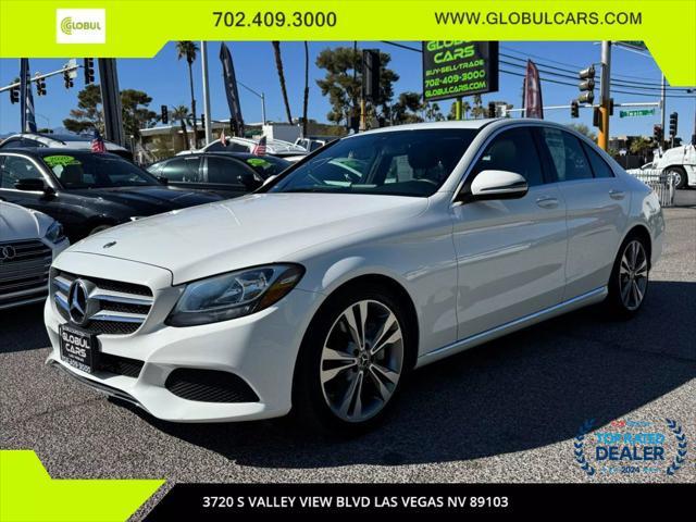 used 2018 Mercedes-Benz C-Class car, priced at $20,499
