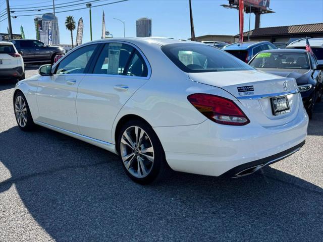 used 2018 Mercedes-Benz C-Class car, priced at $20,499
