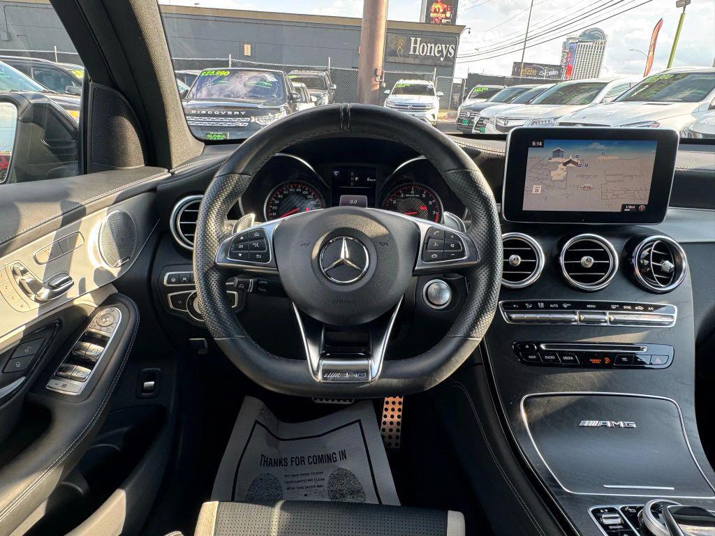 used 2019 Mercedes-Benz AMG GLC 63 car, priced at $48,999