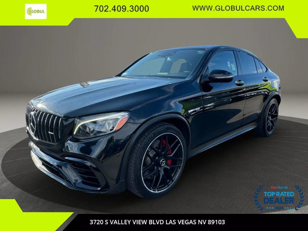 used 2019 Mercedes-Benz AMG GLC 63 car, priced at $48,999